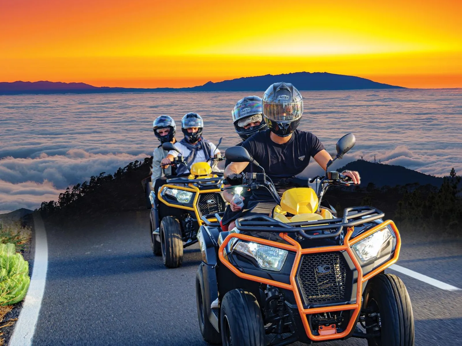 Tenerife: 3h Guided Quad Tour to Mount Teide | Day or Sunset