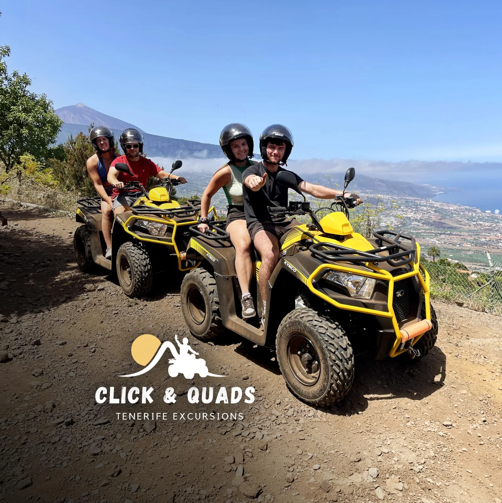 Puerto de la Cruz: Quad Tour to Teide or Off-Road Adventure