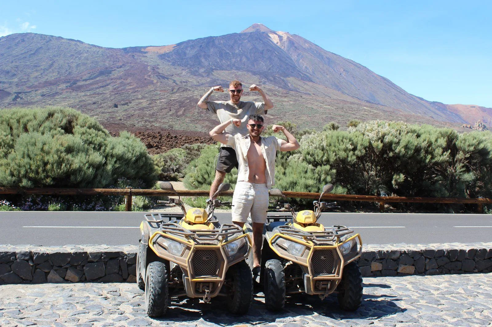 Tenerife: Quad Excursion to Teide Volcano — Double Quad
